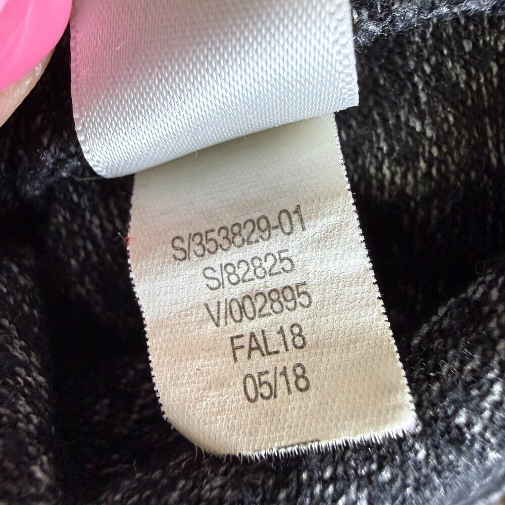Athleta Luxe Pose Women's Thumb Hole Marled Heathered Tunic, Sz XL, Black & Gray - Picture 15 of 16